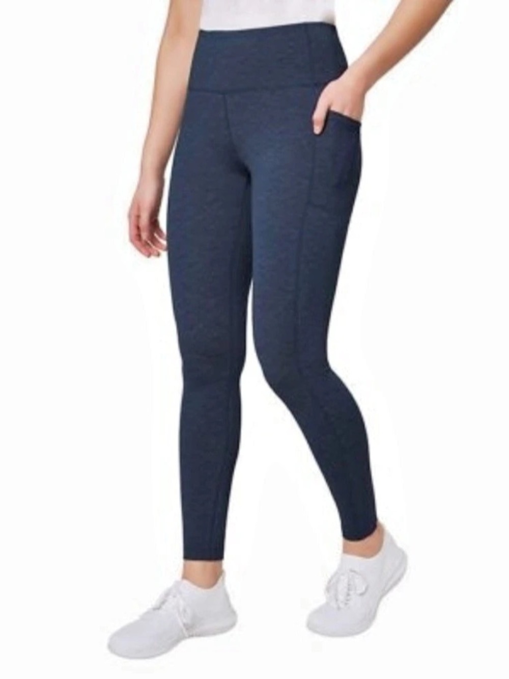 Beyond Yoga Spacedye Out Of Pocket High Waisted Legging Blue Medium